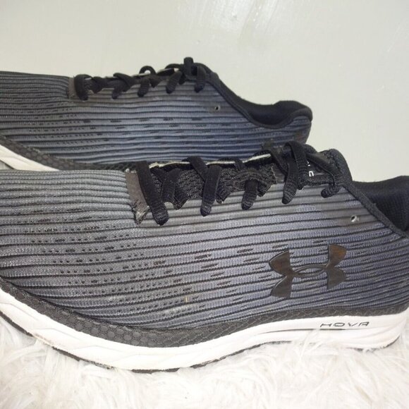 𝅺under Armour HOVR Velociti 2 Womens Size 8.5 US Black Running Shoes - Picture 6 of 8